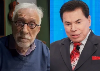 Moacyr Franco e Silvio Santos