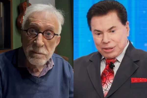 Moacyr Franco e Silvio Santos