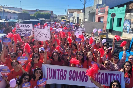 Mulheres realizam movimento em Santo Antônio de Lisboa