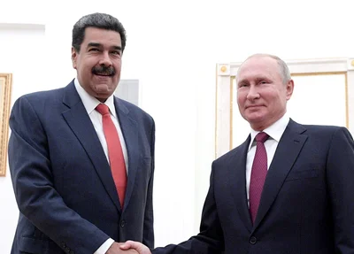 Nicolás Maduro e Vladimir Putin