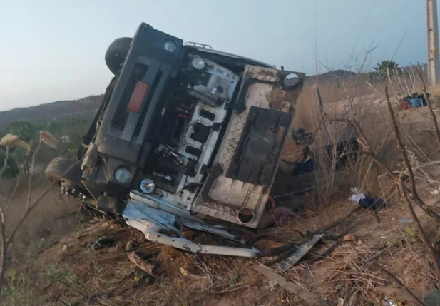 O acidente deixou uma pessoa morta em Jaicós