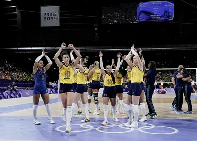 Olimpíadas: Brasil vence Polônia e avança de forma invicta no Vôlei