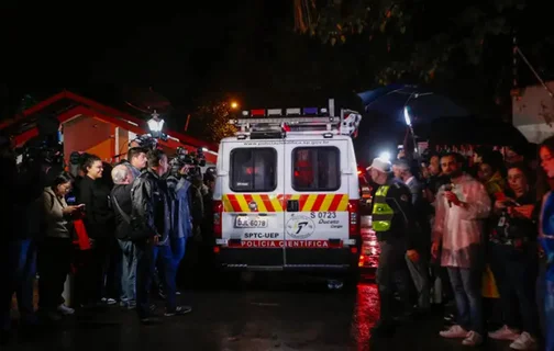 Perícia trabalha no local onde avião caiu em Vinhedos