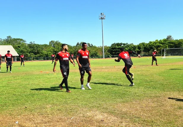 Preparação do Flamengo-PI para o Campeonato Piauiense Série B 2024