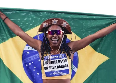 Rayssa Veras, Keyla Barros e Luís Carlos Cardoso