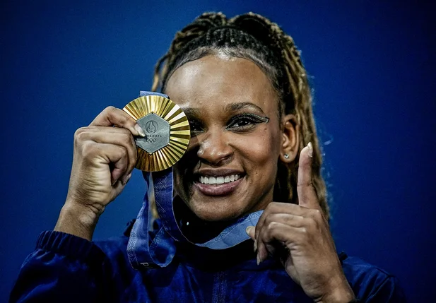 Rebeca Andrade ganhou medalha de ouro na ginástica