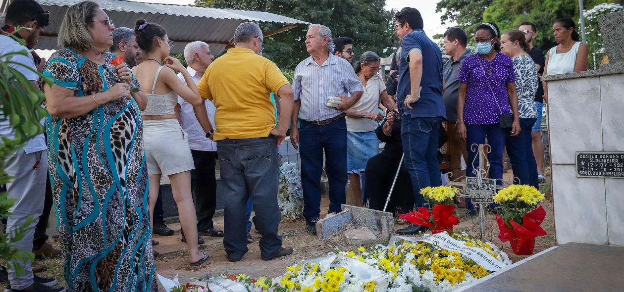 Sepultamento ocorreu no Cemitério da Vermelha