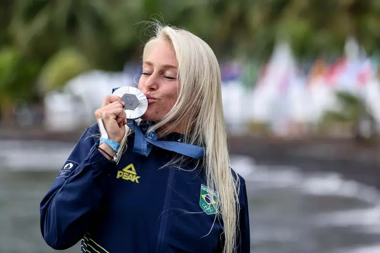 Tatiana Weston-Webb conquistou a medalha de prata em Paris