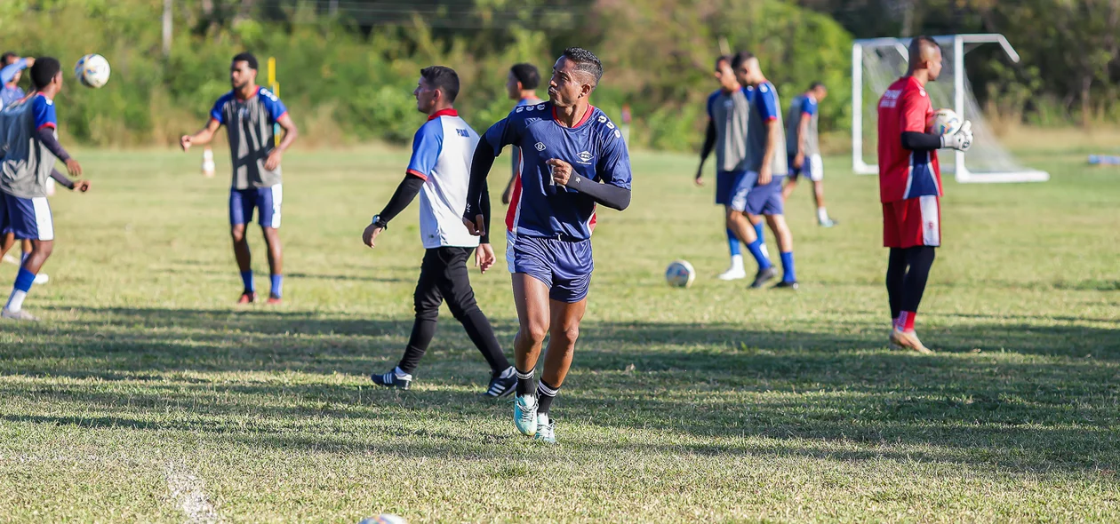 Treino aberto para imprensa