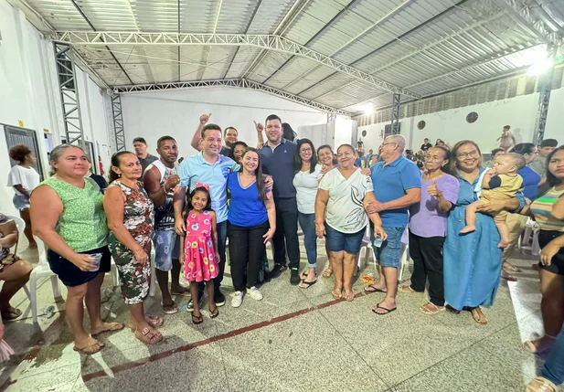 Vereador Alan Brandão participa de encontro na zona norte de Teresina