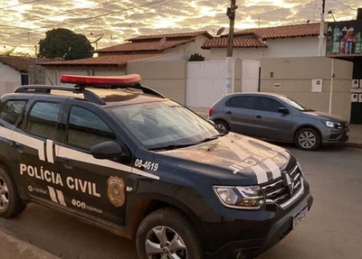 Viaturas a polícia de Goiás