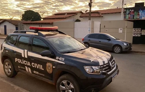 Viaturas a polícia de Goiás