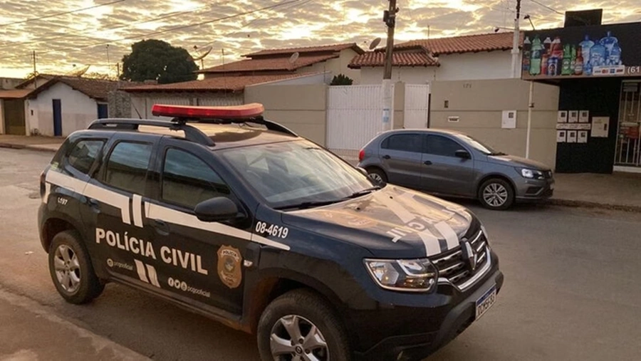 Viaturas a polícia de Goiás