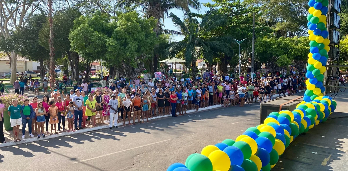 A população compareceu em peso