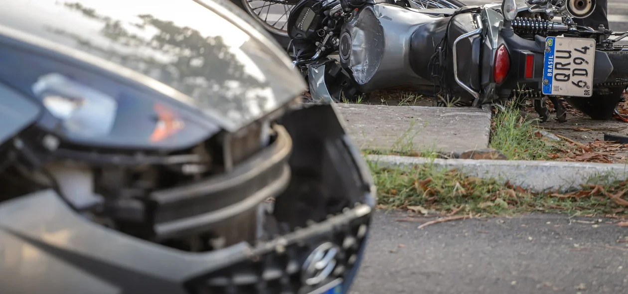 A vítima era passageira da motocicleta