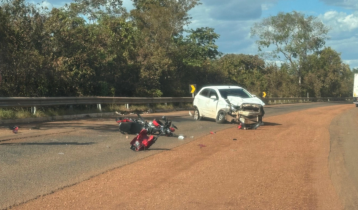 Acidente na BR 343 em Capitão de Campos