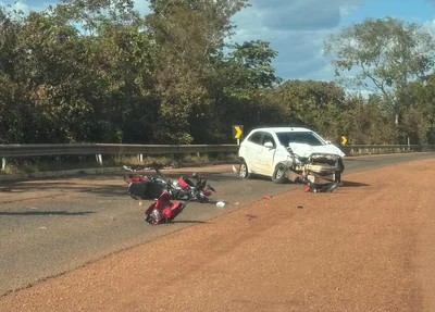 Acidente na BR 343 em Capitão de Campos