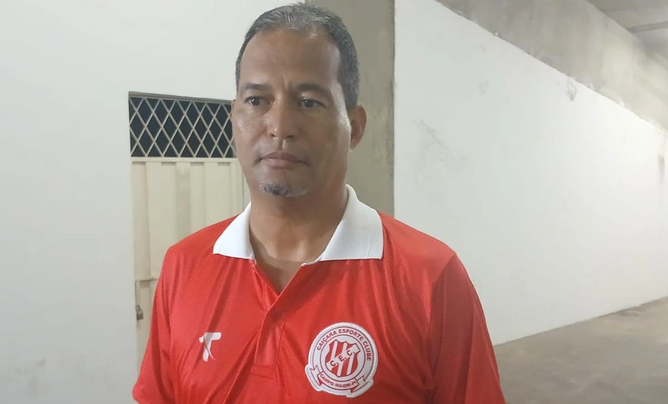 Alexandre Lima, técnico do Caiçara