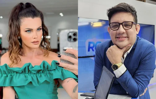 Alline Myrele Alves processou o jornalista Erlan Bastos