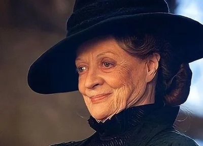 Atriz ganhou popularidade ao interpretar a professora Minerva McGonagall