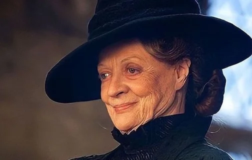 Atriz ganhou popularidade ao interpretar a professora Minerva McGonagall