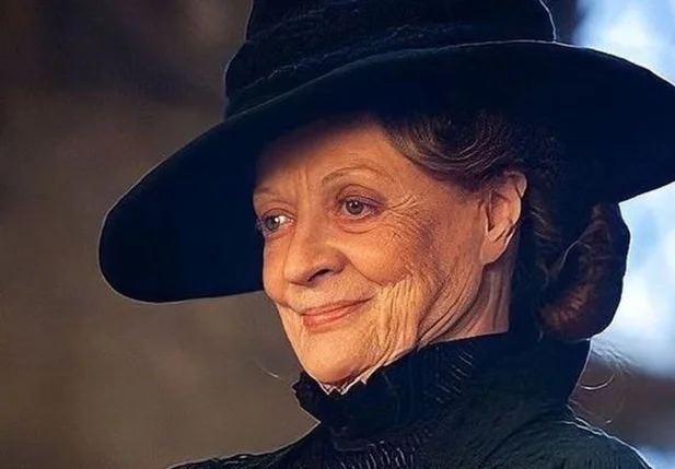 Atriz ganhou popularidade ao interpretar a professora Minerva McGonagall