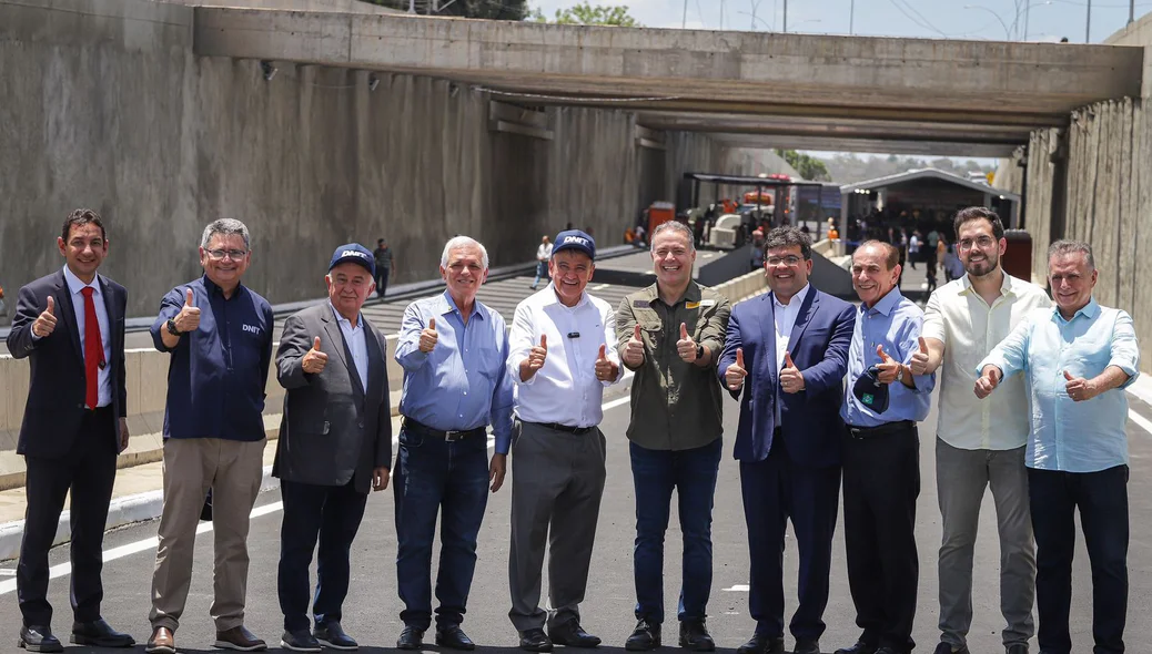 Autoridades prestigiam inauguração do rebaixamento da Avenida João XXIII em Teresina