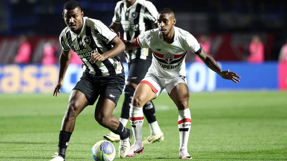 Botafogo e São Paulo se enfrentam nesta quarta pela Libertadores