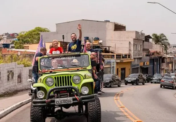 Carreata de Guilherme Boulos em SP tem baixa adesão