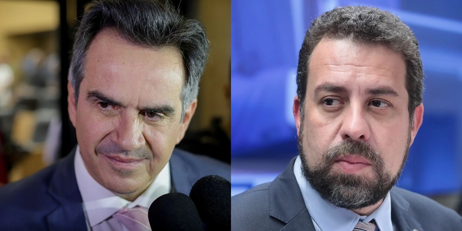 Ciro Nogueira e Guilherme Boulos