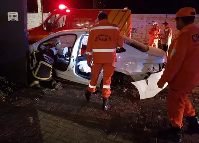 Corpo de Bombeiros foi acionado para retirar vítima das ferragens