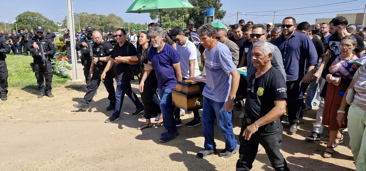 Corpo de Marcelo é enterrado em Teresina