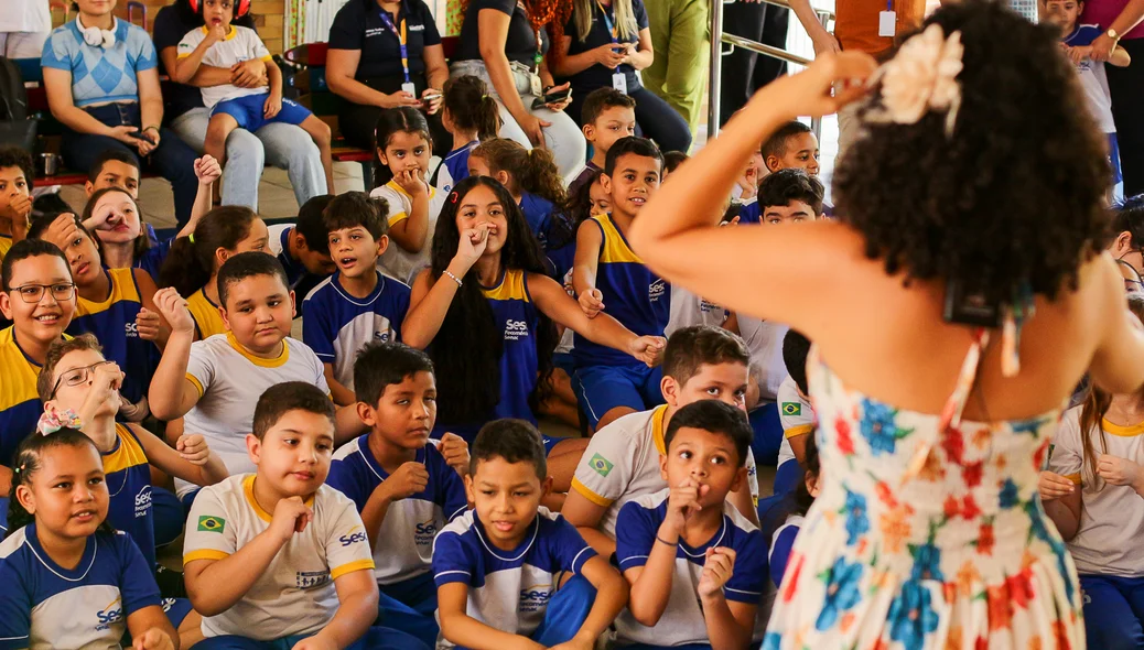 Crianças aprendem sobre energia na manhã desta sexta em Teresina