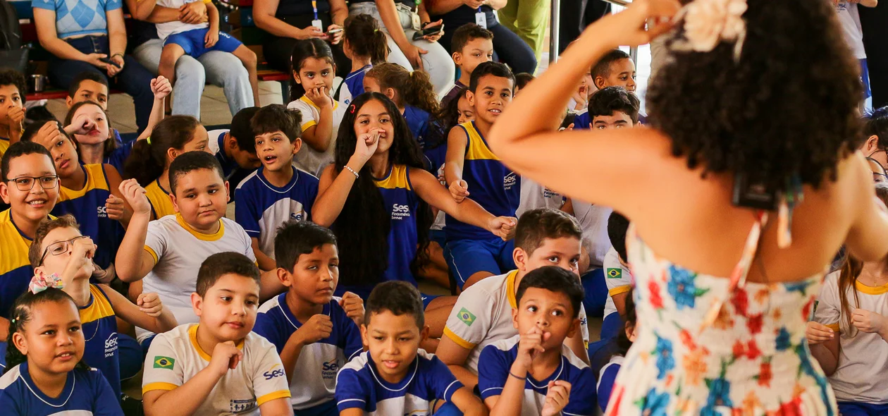 Crianças aprendem sobre energia na manhã desta sexta em Teresina