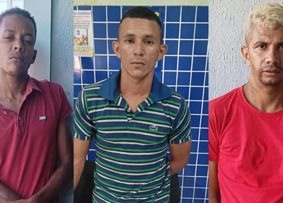 Daniel César Pereira da Silva, Wanderson Rocha Pereira e Alesson Monteiro de Sena