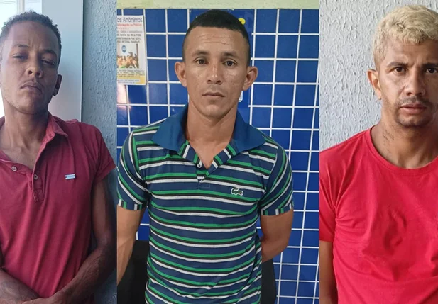 Daniel César Pereira da Silva, Wanderson Rocha Pereira e Alesson Monteiro de Sena