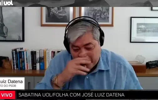 Datena chora durante entrevista e diz que vai sair da política se perder a eleição