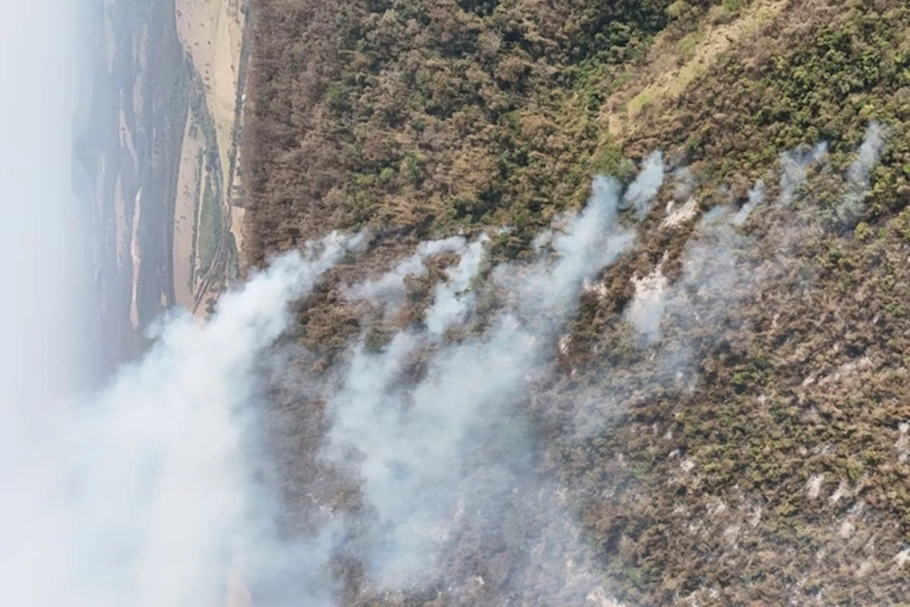 Defesa Civil de SP apontou 5 municípios com incêndios ativos