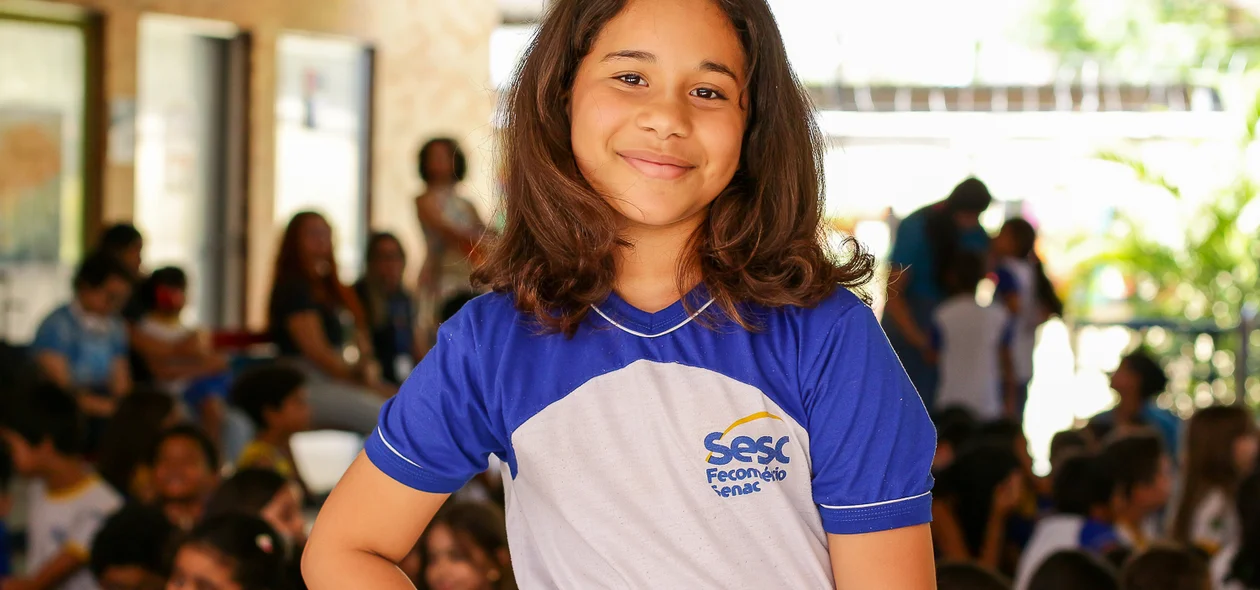 Emily Luane, aluna do SESC