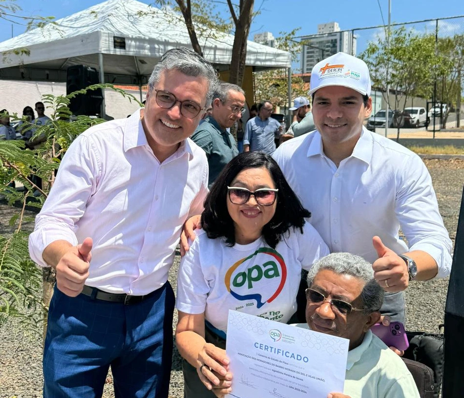 Entrega de obras do OPA em Teresina