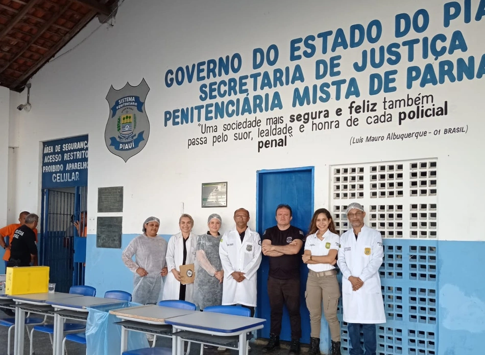 Equipes que participaram da ação