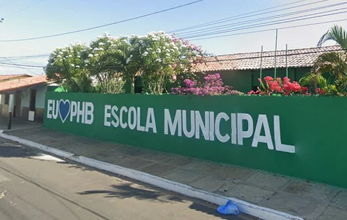 Escola Municipal Benedicto Jonas Correia, em Parnaíba