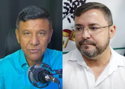 Fábio Novo, candidato a prefeito de Teresina, e Pedro Alcântara, candidato a vereador