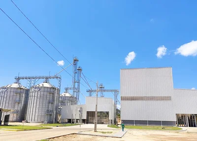 Fábrica do grupo Atlântica Agroindustrial