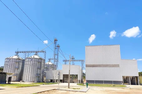 Fábrica do grupo Atlântica Agroindustrial