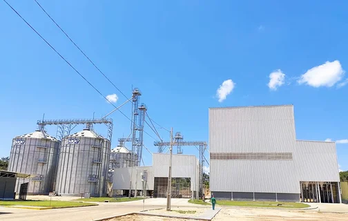 Fábrica do grupo Atlântica Agroindustrial