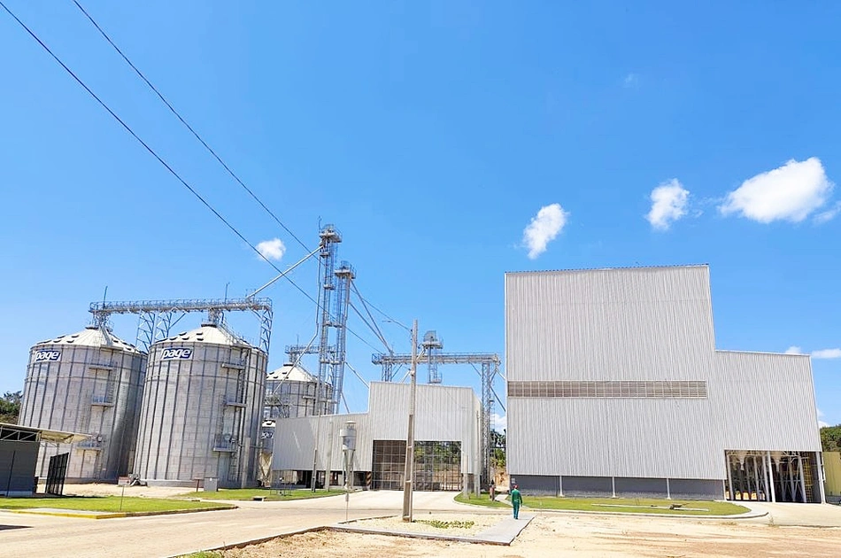 Fábrica do grupo Atlântica Agroindustrial