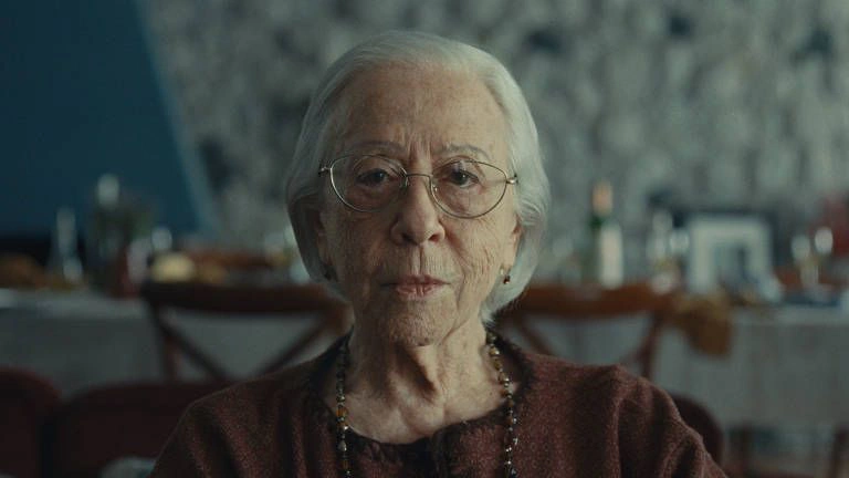 Fernanda Montenegro como "Eunice", em cena do filme "Ainda Estou Aqui"