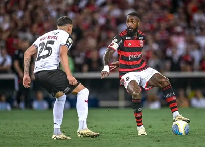 Flamengo e Vasco empataram em 1 a 1 no clássico