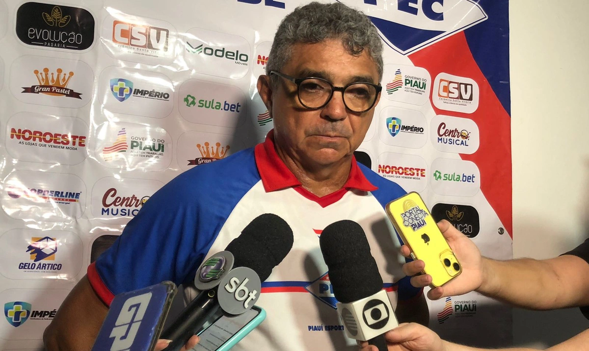 Flávio Araújo, técnico do Piauí